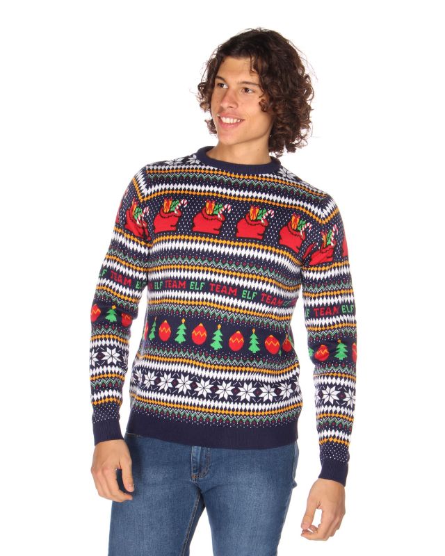 Prodotto: ENRICO COVERI SPORTSWEAR - UOMO MAGLIA MANICA LUNGA NATALE
