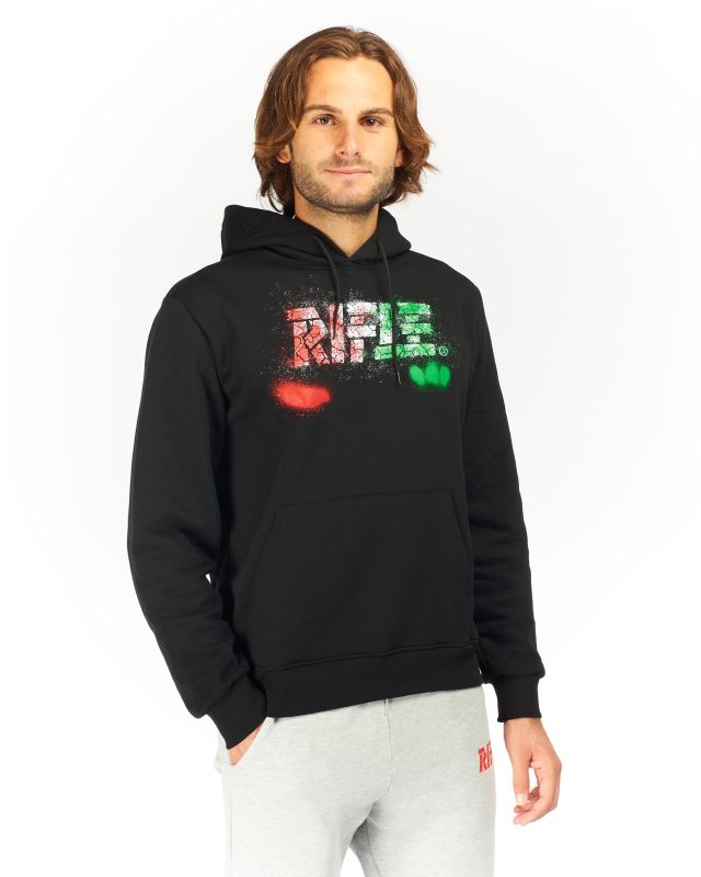 Prodotto: RIFLE - UOMO FELPA CON CAPPUCCIO