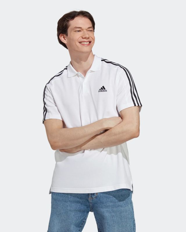Prodotto: ADIDAS-POLO ESSENTIALS PIQUÉ EMBROIDERED SMALL LOGO 3-STRIPES-IC9312