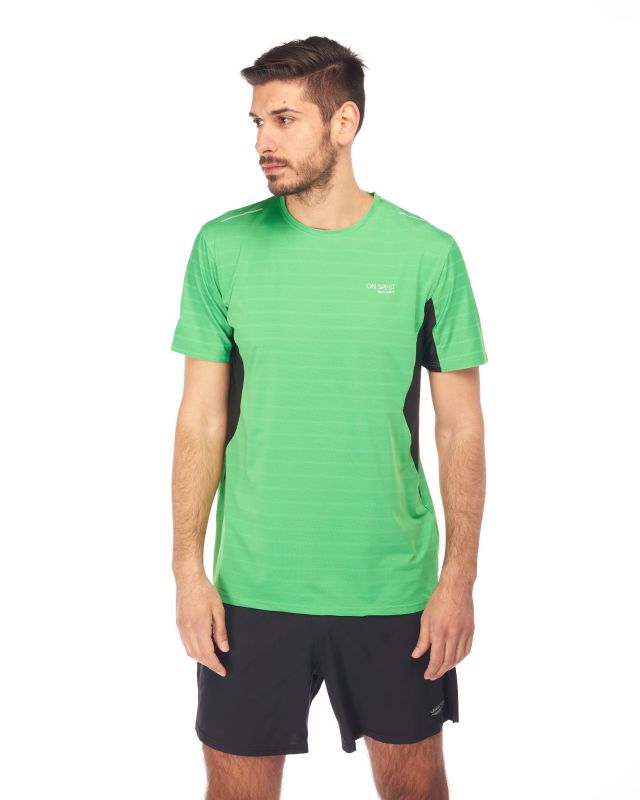 Prodotto: T-SHIRT MM TREKKING ALFIO GREEN-DK GREY