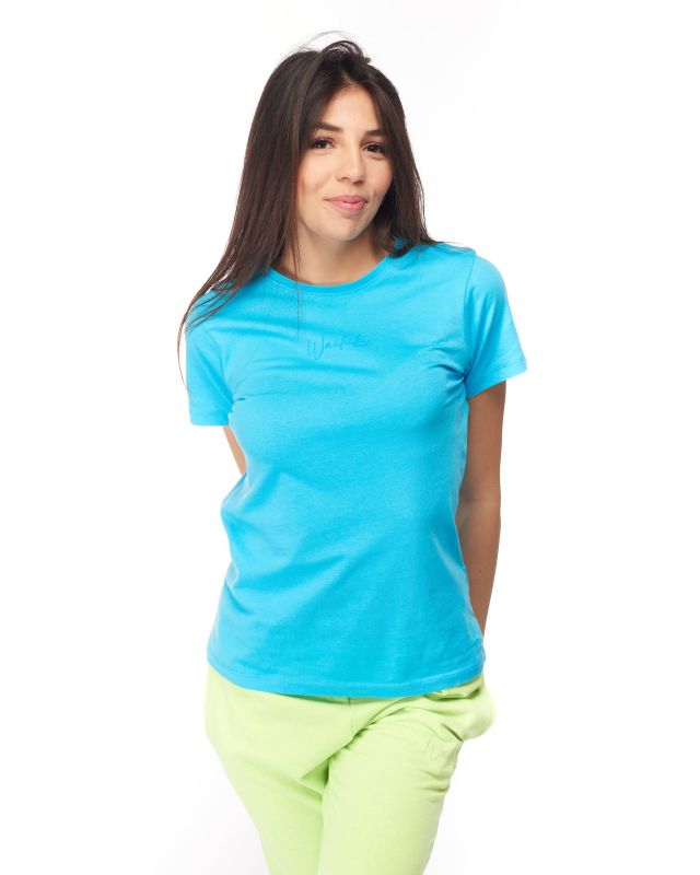 Prodotto: T-SHIRT MM BASILIA CIANO