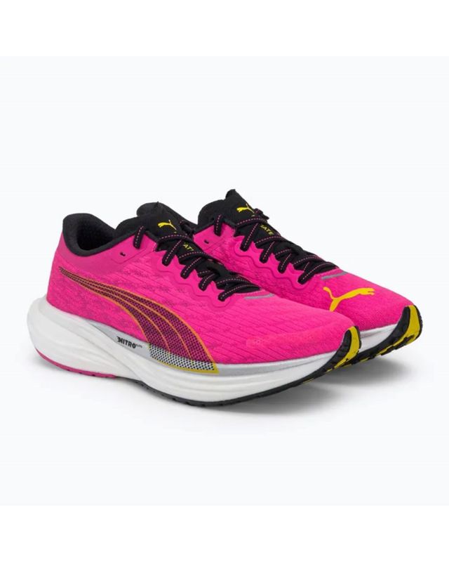 Prodotto: PUMA - Scarpa da running donna fuchsia in mesh traspirante con intersuola in schiuma - DEVIATE NITRO 2 WNS