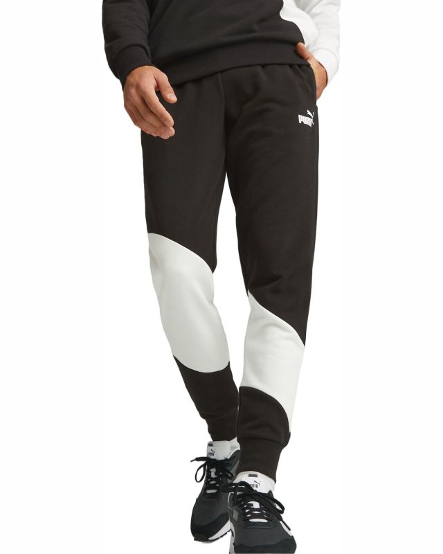 Prodotto: PUMA - Pantalone tuta nero e bianco da uomo