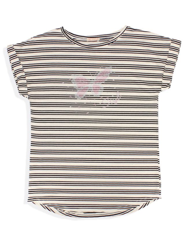 Prodotto: MY JEWELS - DONNA TSHIRT MANICA CORTA A RIGHE