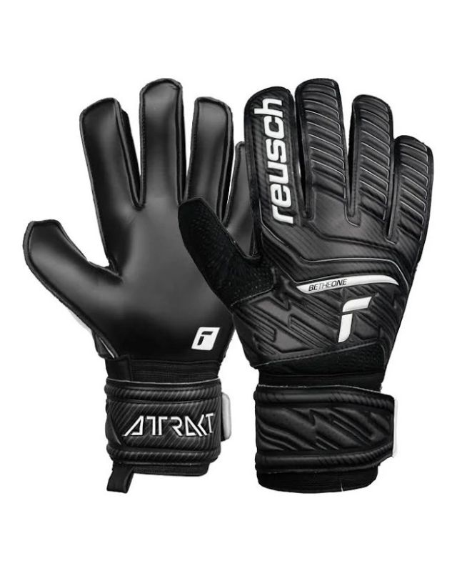 Prodotto: REUSCH - Guanti da portiere uomo neri e bianchi - ATTRAKT STARTER SOLID