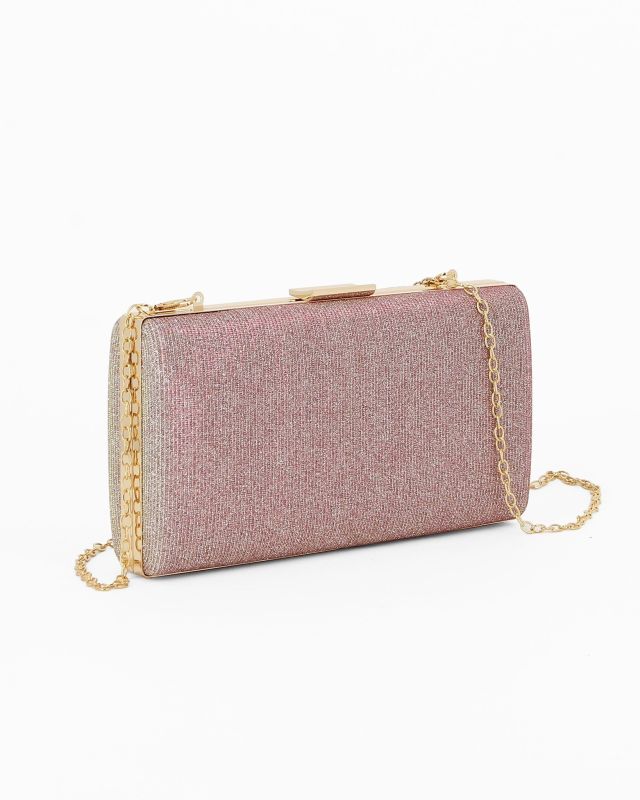 Prodotto: MISS GLOBO- CLUTCH ORO ROSA IN LUREX