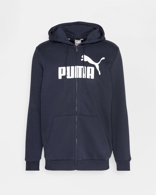 Prodotto: PUMA - FELPA BLU PER RAGAZZI CON CAPPUCCIO E ZIP INTERA