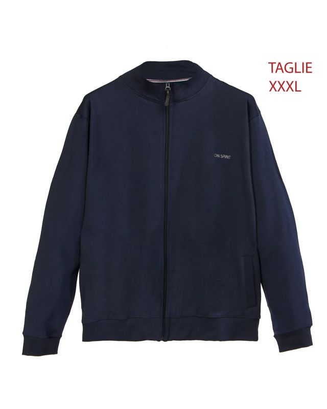 Prodotto: OVER UOMO FELPA FULL ZIP