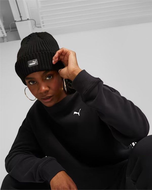 Prodotto: PUMA - Cappello invernale a coste nero