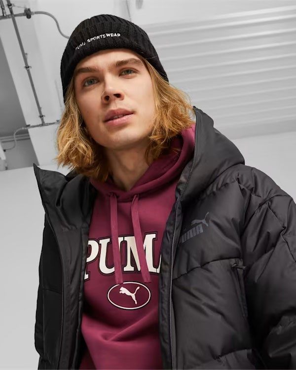 Prodotto: PUMA - Cappello invernale da pescatore a coste nero