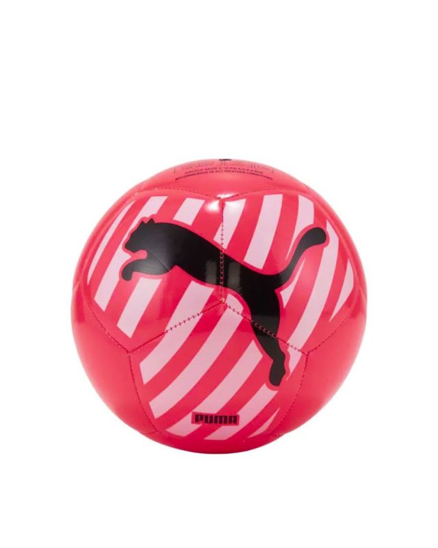 Prodotto: PUMA - Mini pallone rosso fluo e bianco con logo nero - BIG CAT
