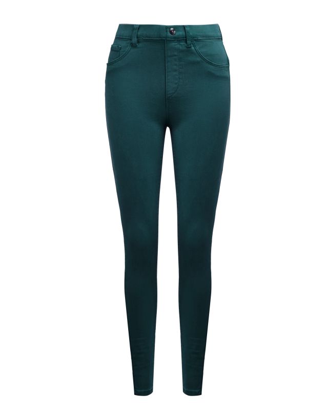 Prodotto: BACHATA - Pantalone ottanio in cotone finto 5 tasche