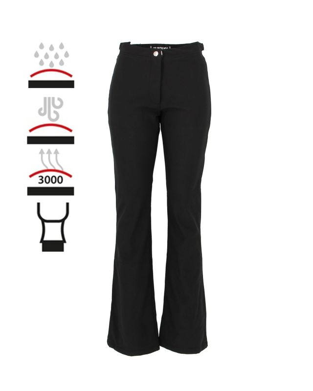 Prodotto: BRUGI -PANTALONE DA SCI DONNA NERO 3000, 9GOF-TS63