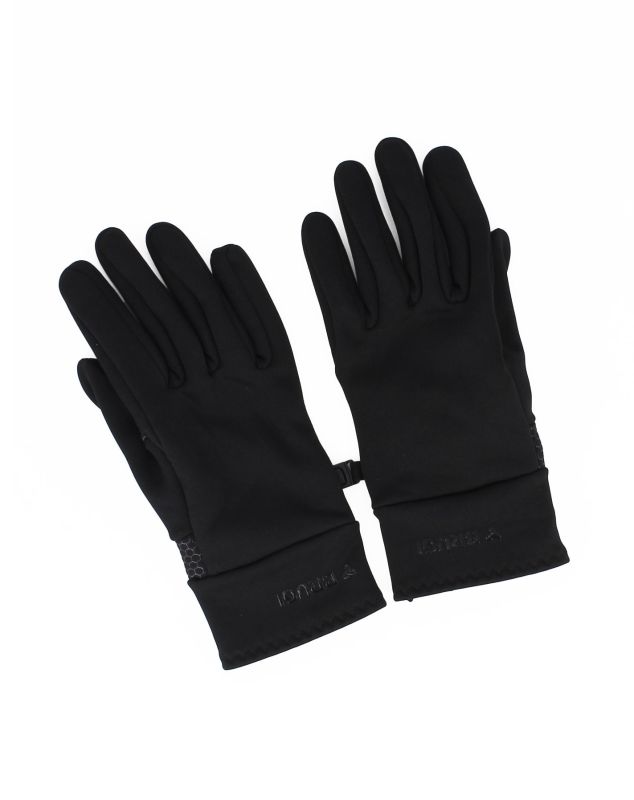 Prodotto: BRUGI - Guanti in tessuto a maglia da outdoor unisex neri