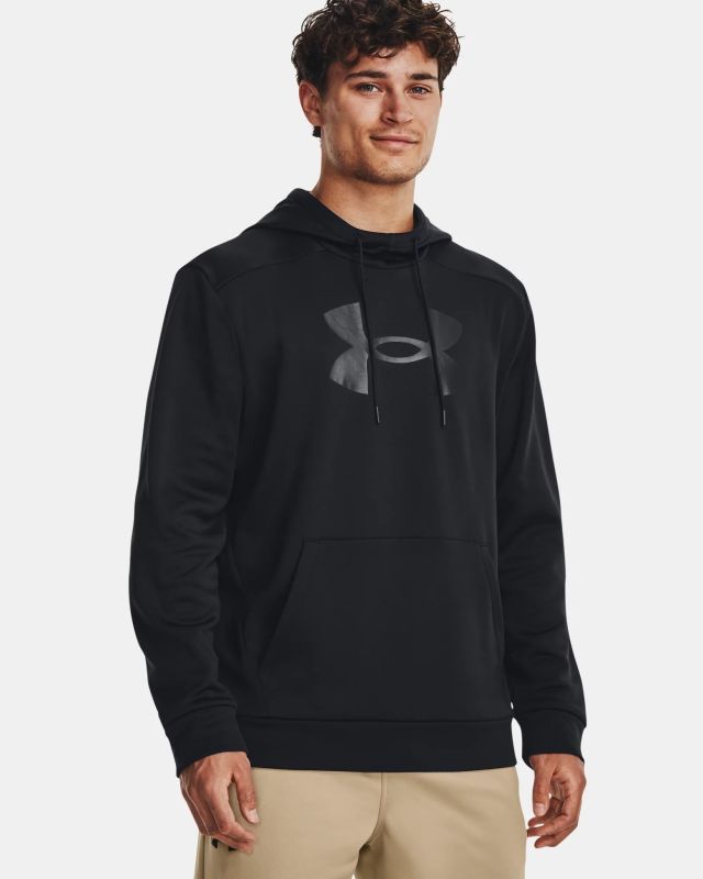Prodotto: UNDER ARMOUR - Felpa da uomo nera con cappuccio