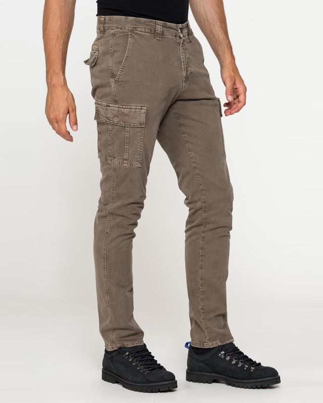 Prodotto: CARRERA - PANTALONE TORTORA DA UOMO CON TASCHE LATERALI