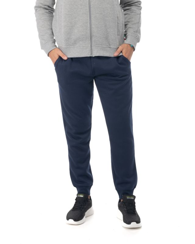 Prodotto: GIANMARCO VENTURI - Pantalone felpa blu scuro da uomo