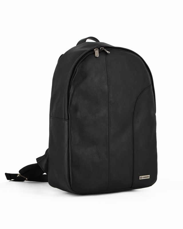 Prodotto: CARRERA - Zaino ufficio nero con tasca porta pc/tablet