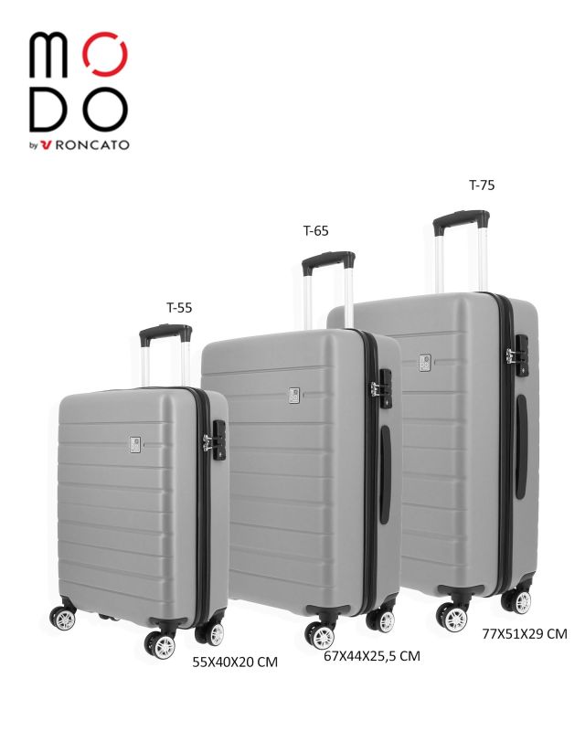 Prodotto: TROLLEY ABS 4RUOTE LINEA MINIMAL