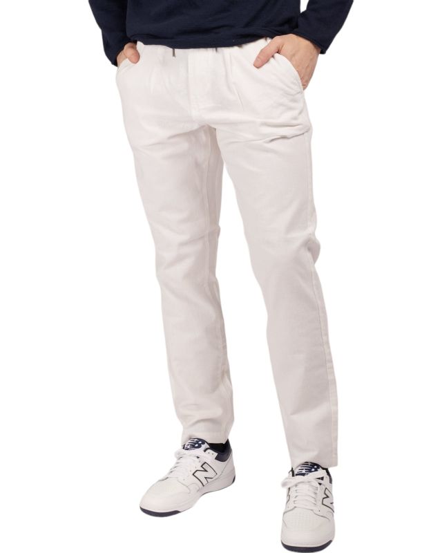 Prodotto: YELLO DOG - PANTALONE BIANCO IN MISTO LINO
