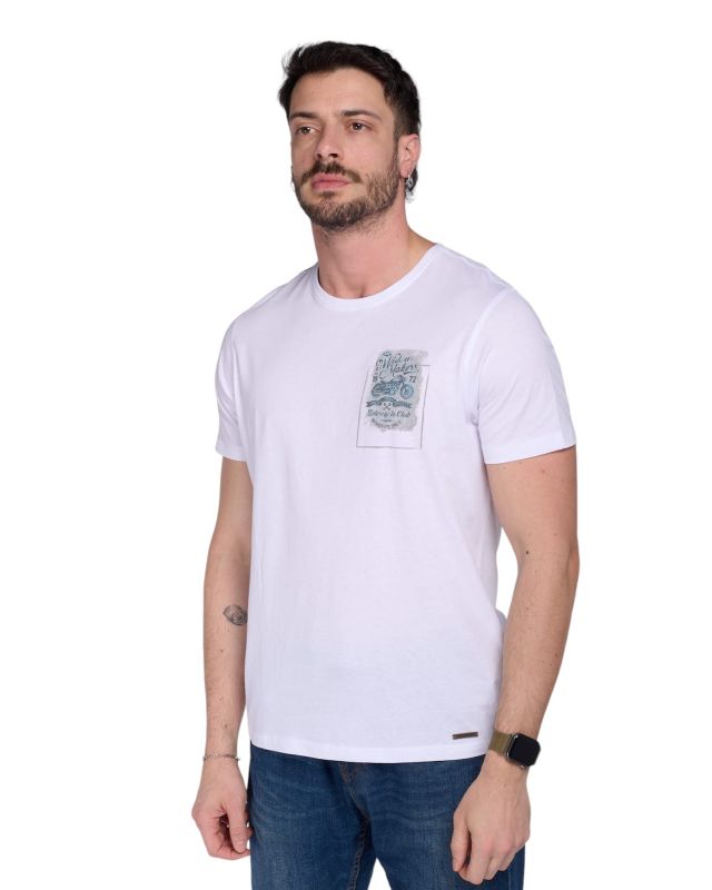 Prodotto: TSHIRT MANICA CORTA FIAMMATA ST.MOTO PIC