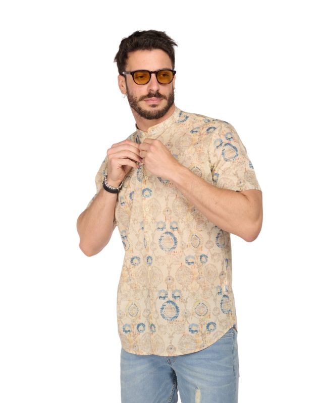 Prodotto: CAMICIA MEZZA MANICA COREANA FANTASIA