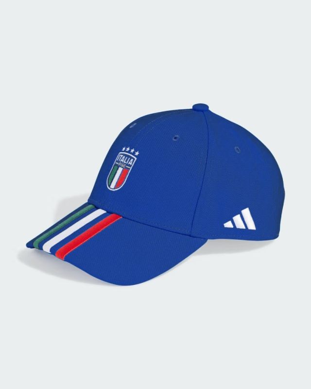 Prodotto: ADIDAS- CAPPELLO FIGC ITALIA CAP BLU E BIANCO - IP 4096
