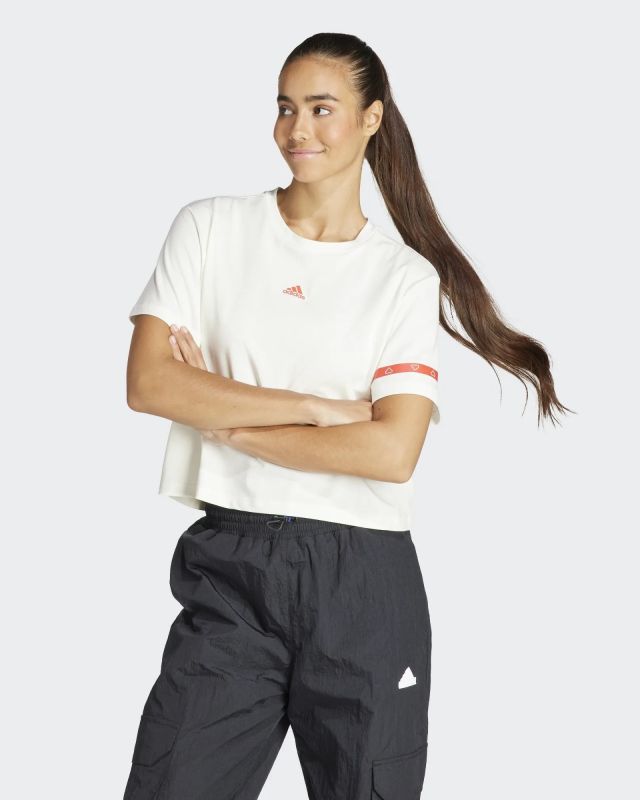 Prodotto: ADIDAS - T-SHIRT MM BL COL GT DA DONNA BIANCA - IR5901