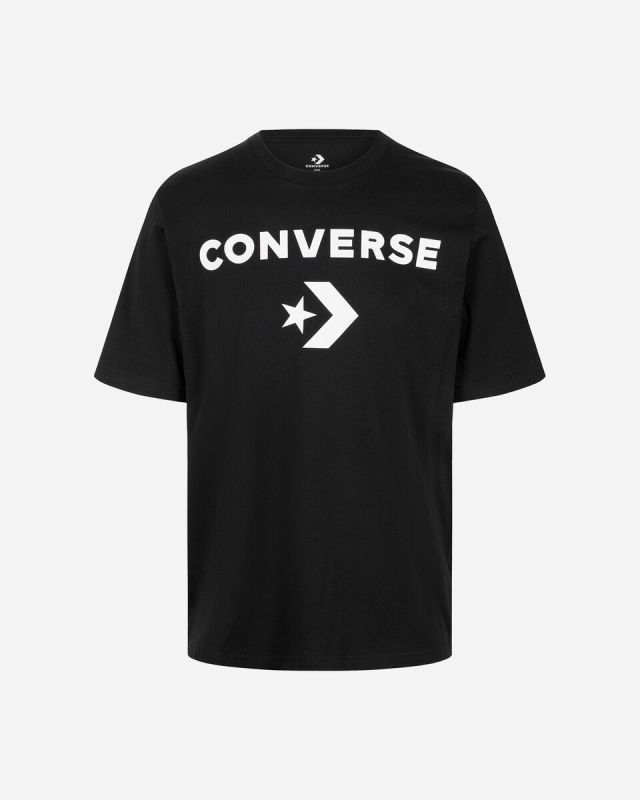Prodotto: CONVERSE - T-SHIRT MM STAR CHEVRON TEE DA UOMO NERA- 10027050_A01