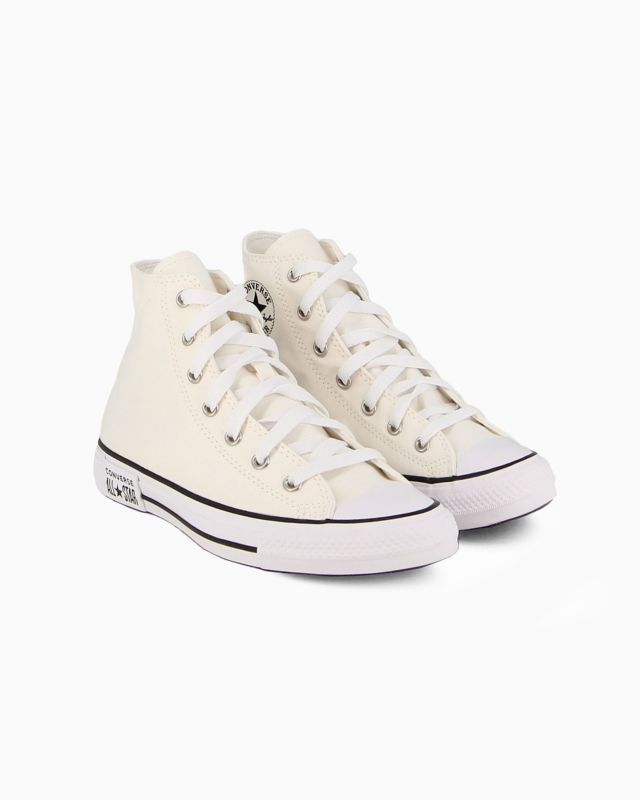Prodotto: CONVERSE - Scarpa alta in tela panna, numerata 40/45 - CHUCK TAYLOR ALLA STAR