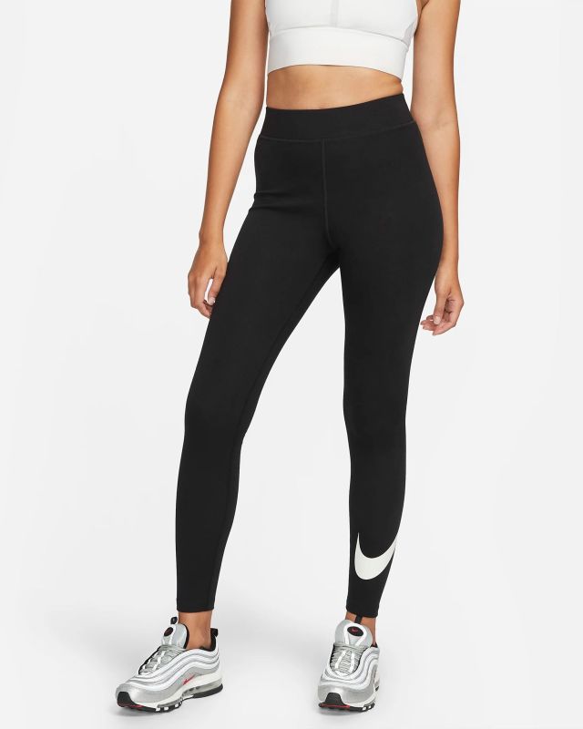 Prodotto: NIKE - Leggins a vita alta con stampa logo