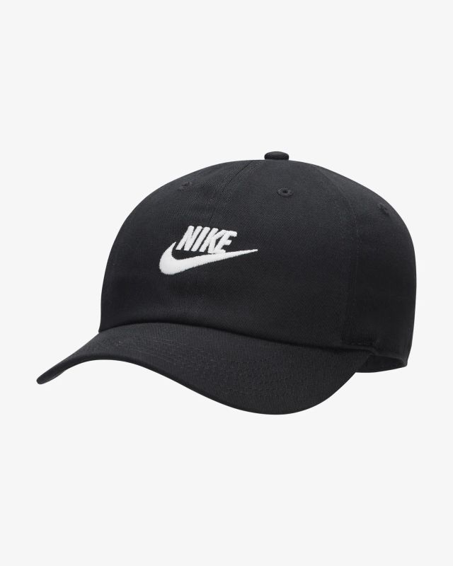 Prodotto: NIKE - Cappello nero regolabile con logo bianco - FB5063/010