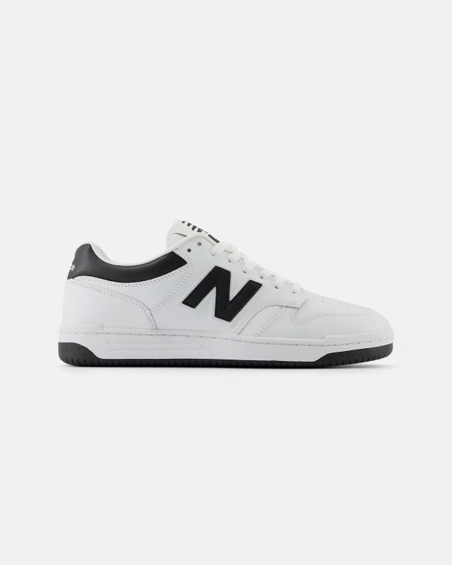 Prodotto: NEW BALANCE 480 - Sneaker da uomo bianche e nere in VERA PELLE con soletta Ortholite