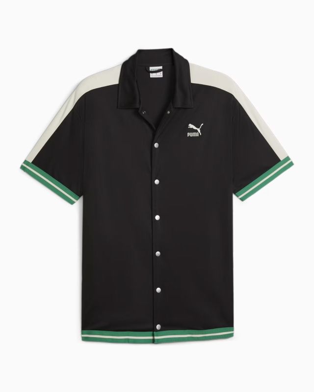 Prodotto: PUMA - CAMICIA NERA MANICA CORTA T7 FOR THE FANBASE
