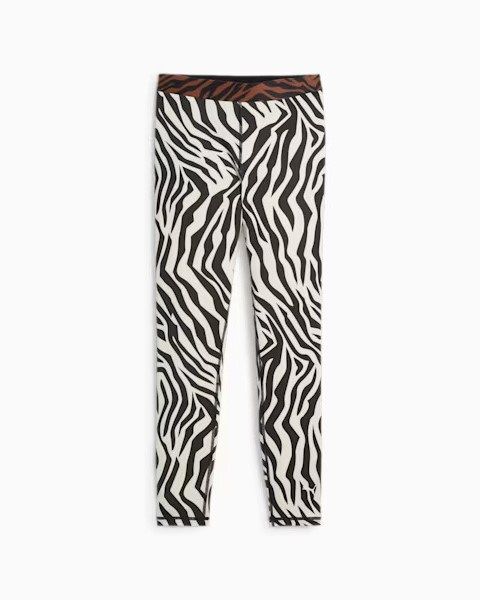 Prodotto: PUMA - Leggings zebrati in tessuto traspirante