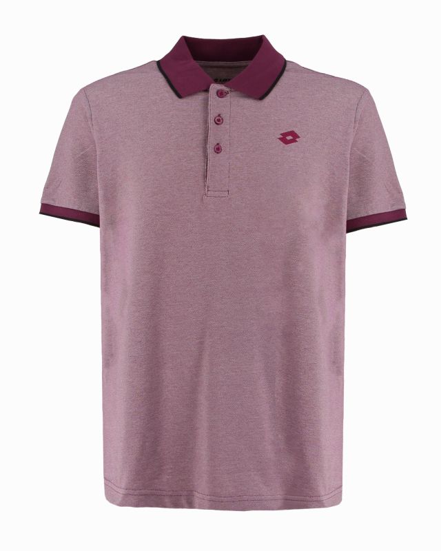 Prodotto: LOTTO - POLO DA UOMO CON COLLO + BORDINO FIRENZE VINACCIO E NERO - 213352/6YZ