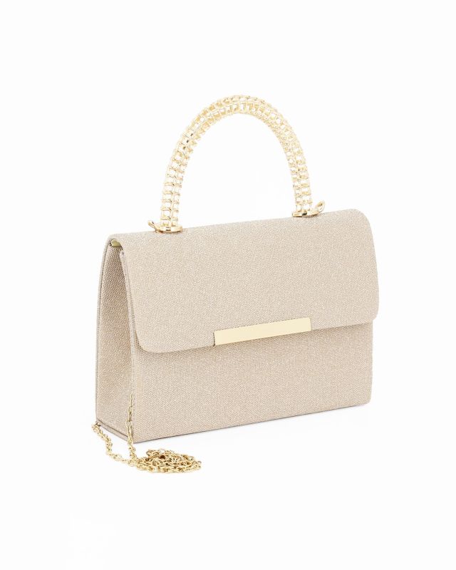 Prodotto: DIVAS - Minibag oro con patta