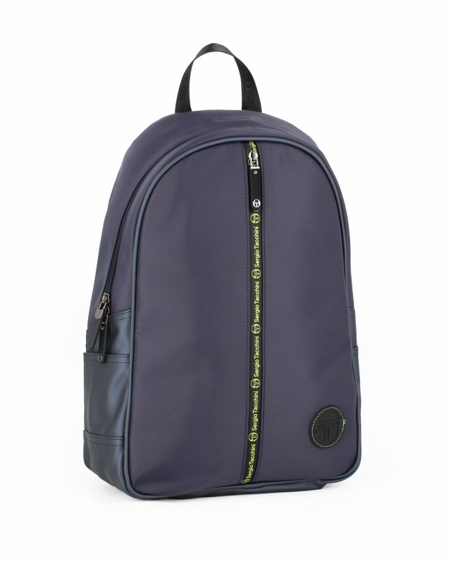 Prodotto: SERGIO TACCHINI - Zaino in tessuto blu con tasca porta PC.