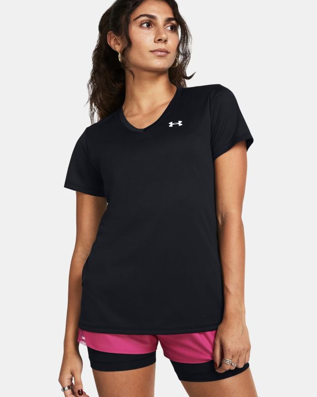 Prodotto: UNDER ARMOUR - T-SHIRT MEZZA MANICA TECH PIXELATE SSC NERA DA DONNA, 1384229_0001