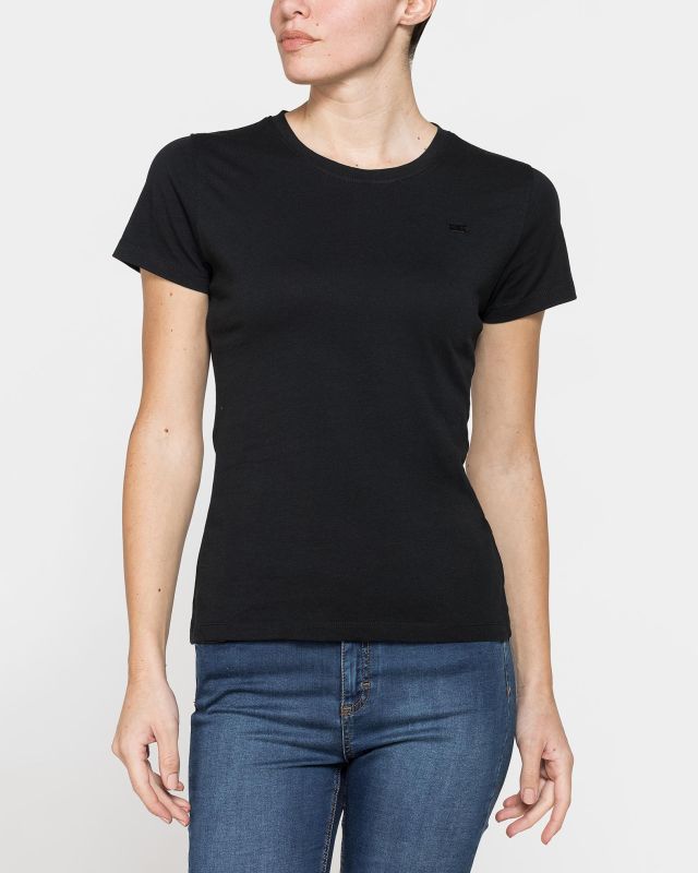 Prodotto: CARRERA - Tshirt nera mezzamanica basic in jersey