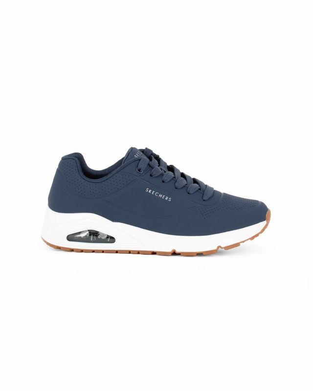 Prodotto: SKECHERS STAND ON AIR - Sneakers blu con soletta memory foam