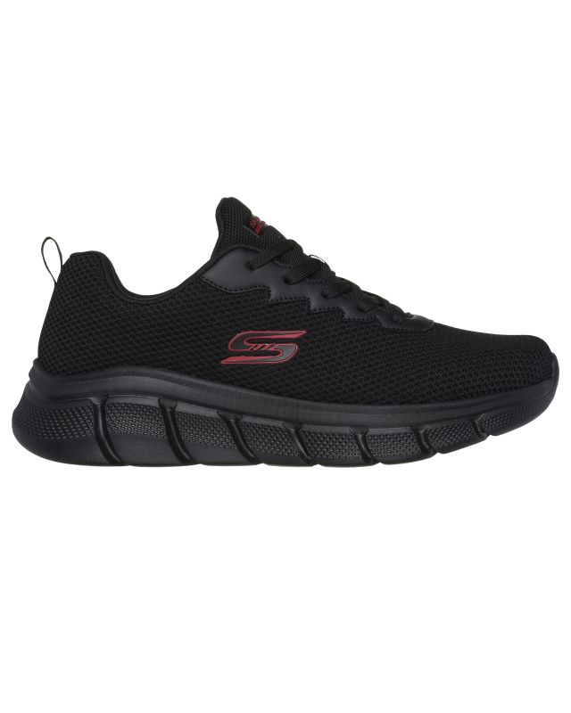 Prodotto: SKECHERS - BOBS B FLEX - CHILL EDGE - Sneakers nera con soletta interna in memory foam