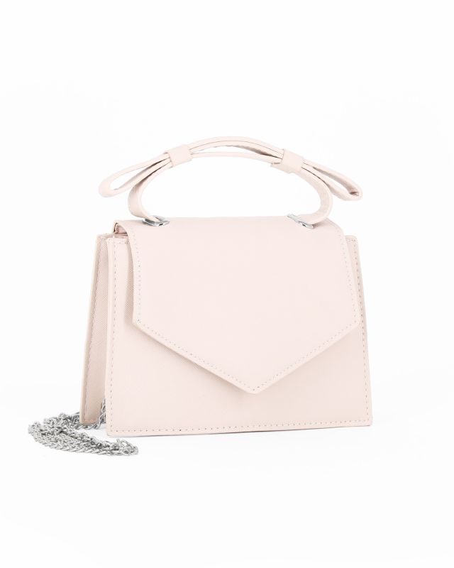 Prodotto: NARDINI - Clutch beige con patta