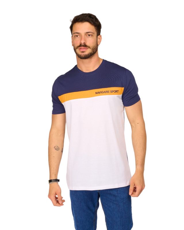 Prodotto: UOMO TSHIRT MANICA CORTA BICOLORE
