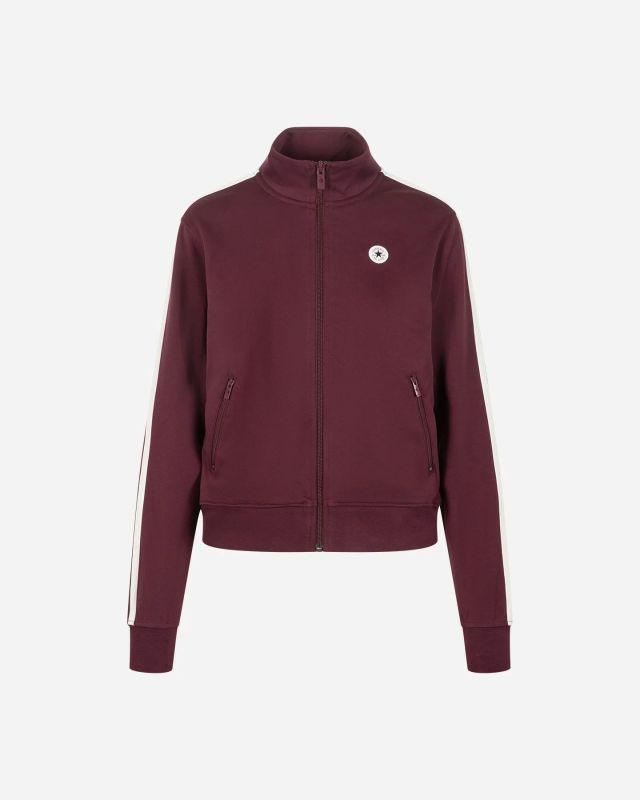 Prodotto: CONVERSE FELPA DONNA FULL ZIP BORDEAUX - 10027857