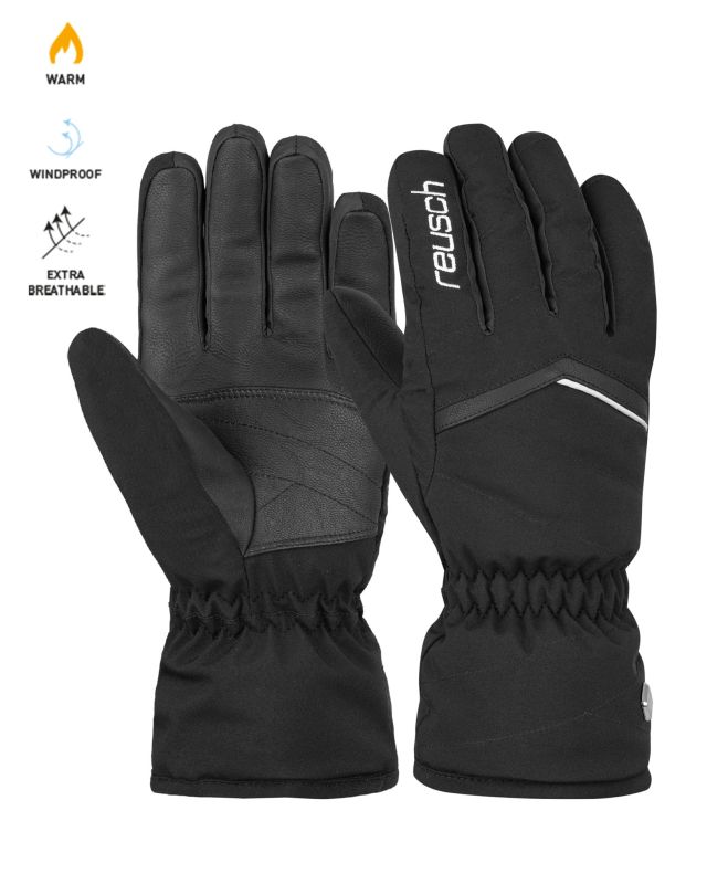 Prodotto: REUSCH - GUANTI DA SCI NERI DA DONNA  - MARISA 6431151