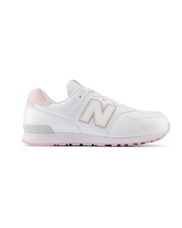 Prodotto: NEW BALANCE - SCARPA SNEAKERS BIANCA E ROSA CON LACCI NUMERATA 35.5-40 GC574FK