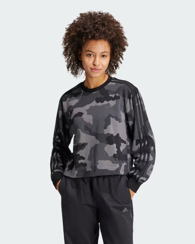 Prodotto: ADIDAS - FELPA CAMOUFLAGE AOP SWT NERA - IX3706