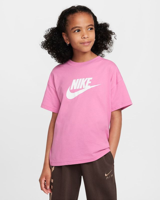 Prodotto: NIKE - T-SHIRT SPORTSWEAR KIDS FUXIA - FZ5540/646