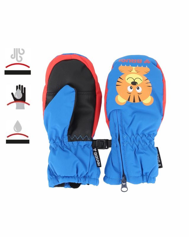 Prodotto: BRUGI - GUANTI DA SCI BAMBINO  BLU SENZA DITA  TIGRE- YU1Y